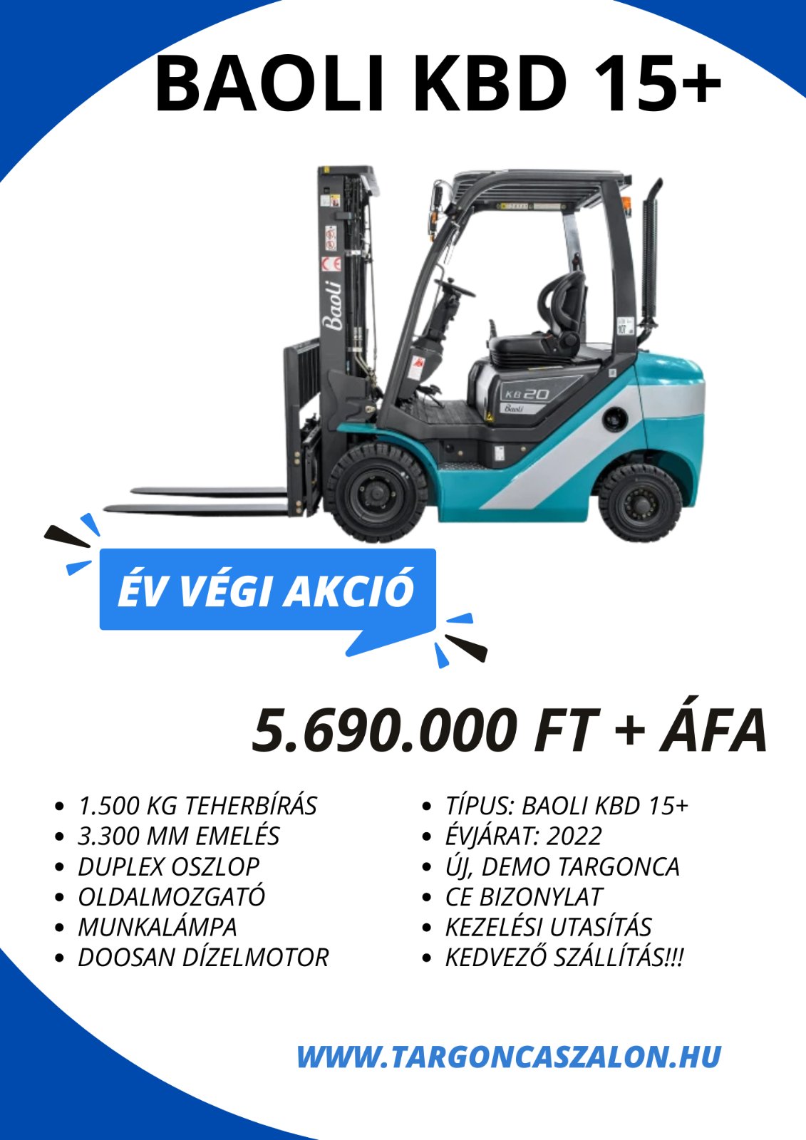 Baoli KBD 15+ (B16009L00643)