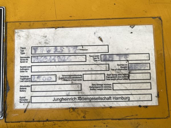 JUNGHEINRICH TFG 25 TF - Image 7
