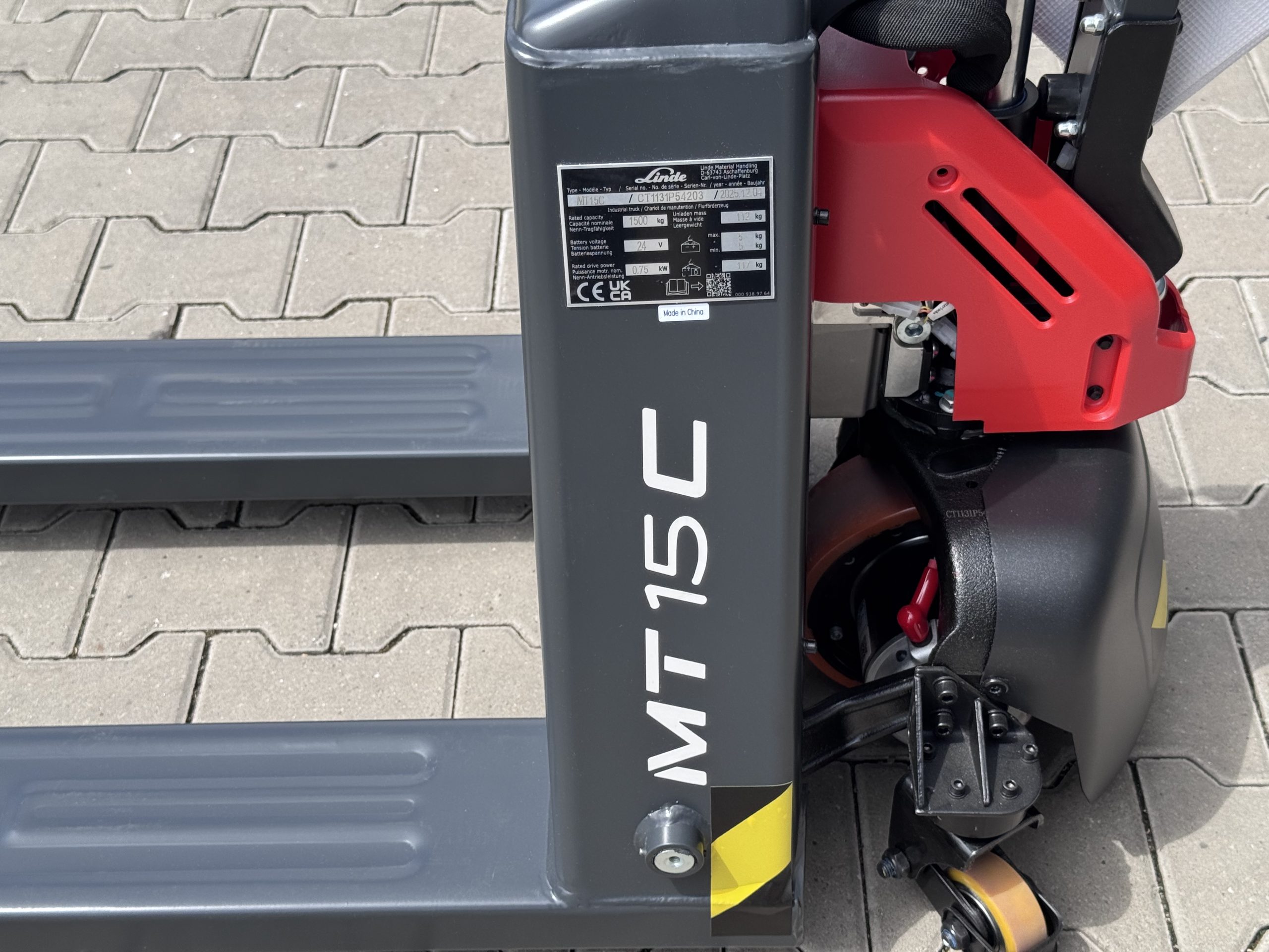 LINDE MT15 C - elektromos akkumulátoros raklapszállító | teherbírás: 1.500 kg | Li-ION - Image 7
