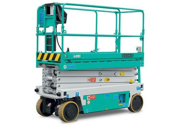 Keskeny elektromos ollós emelő